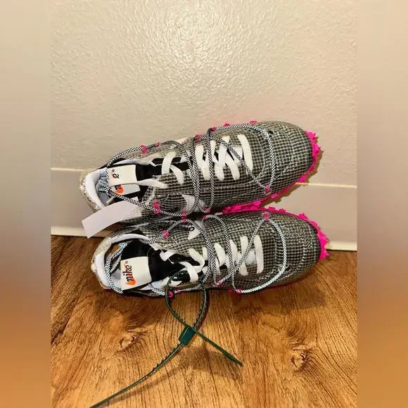 Nike Waffle Racer Off-White Black (Women's)